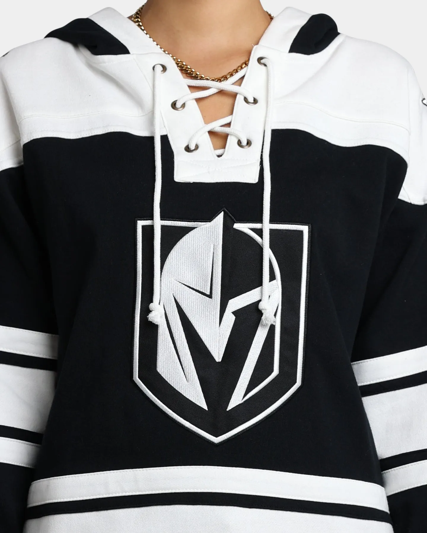 47 Brand Vegas Golden Knights Superior Lacer Hoodie Jet Black sold by Culture Kings product image thumbnail 3