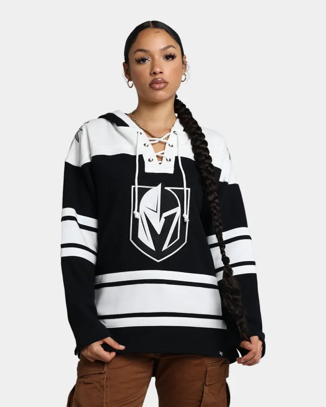 47 Brand Vegas Golden Knights Superior Lacer Hoodie Jet Black sold by Culture Kings