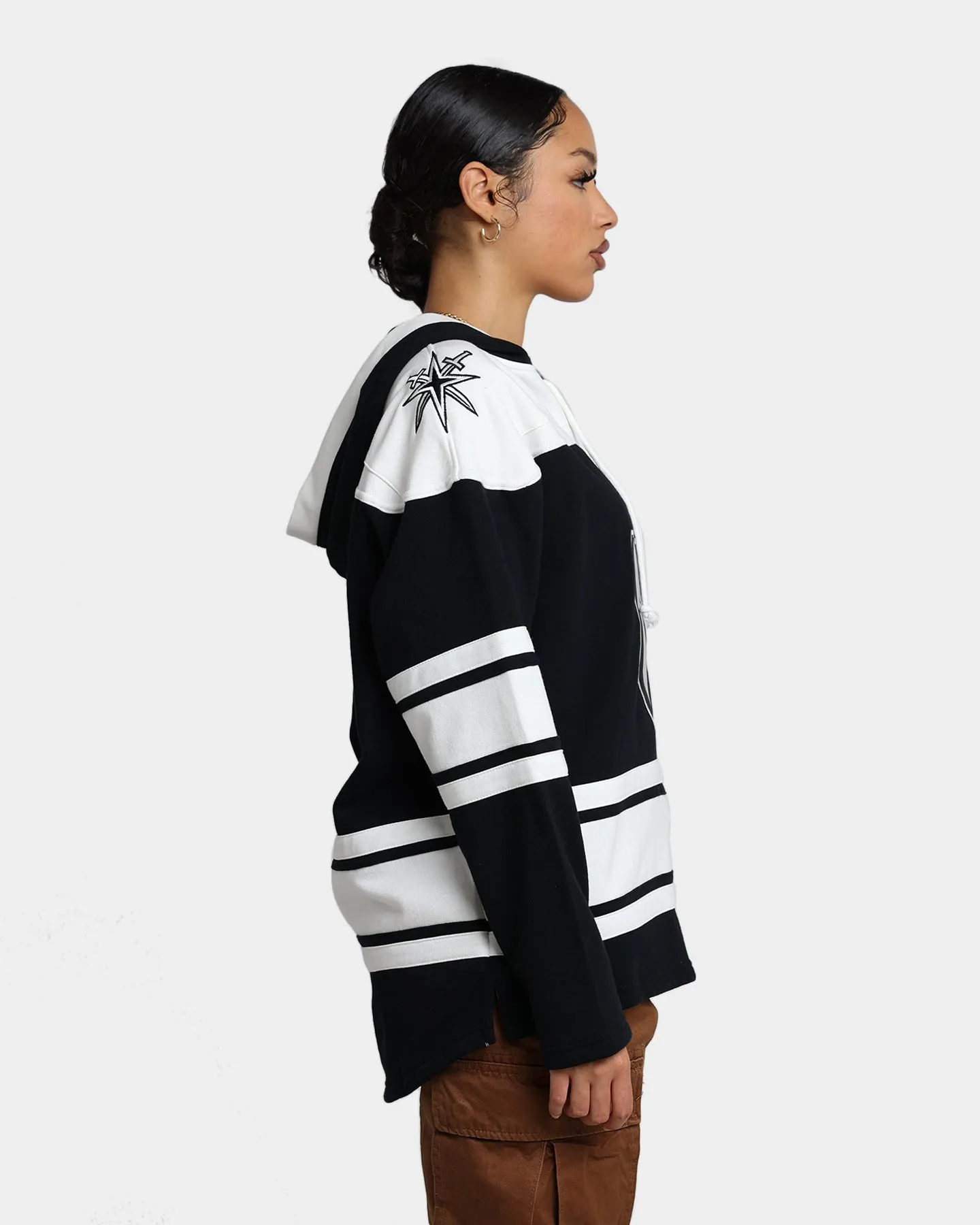 47 Brand Vegas Golden Knights Superior Lacer Hoodie Jet Black sold by Culture Kings product image thumbnail 5