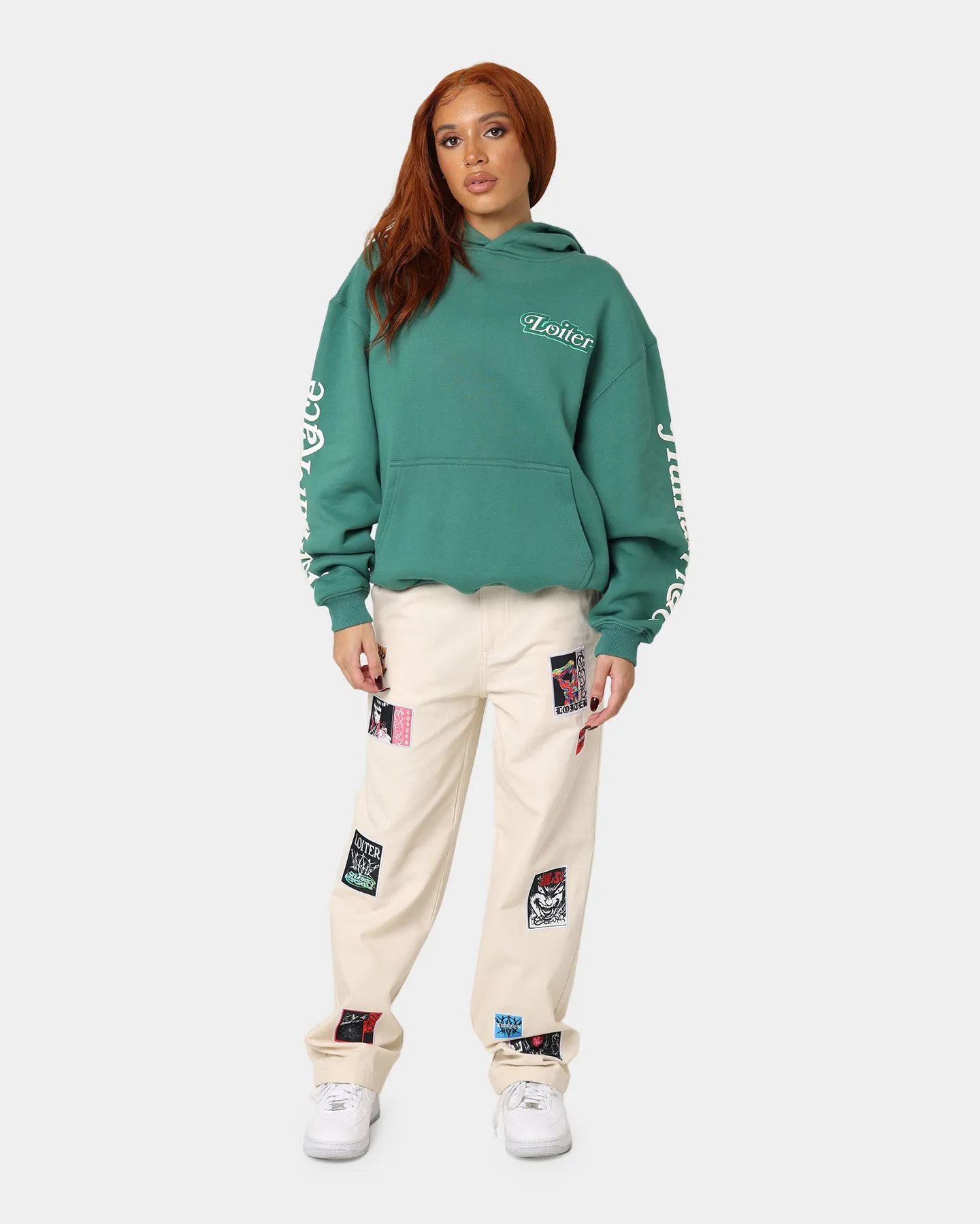 Loiter Patchwork Trousers Off White sold by Culture Kings product image thumbnail 2