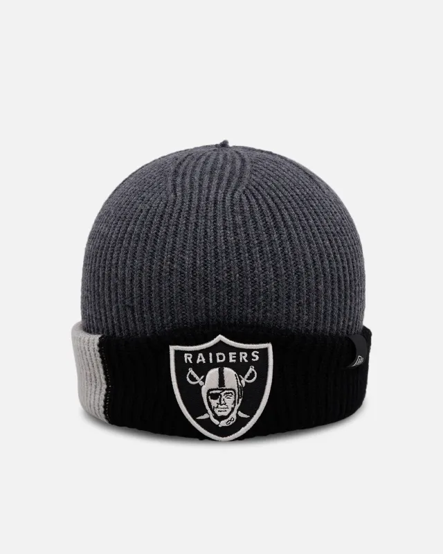 New Era Las Vegas Raiders 'Merino Wool' Beanie Black sold by Culture Kings