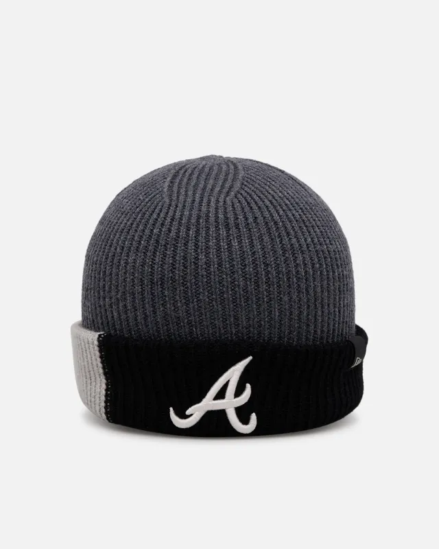 New Era Atlanta Braves 'Merino Wool' Beanie Black sold by Culture Kings