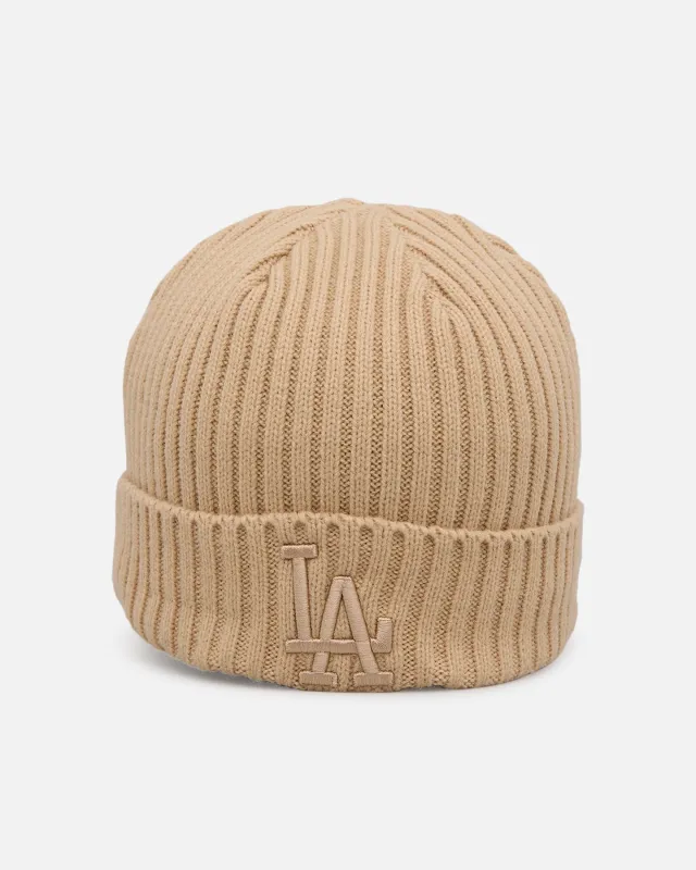 New Era Los Angeles Dodgers 'Color Pack' Beanie Tan sold by Culture Kings