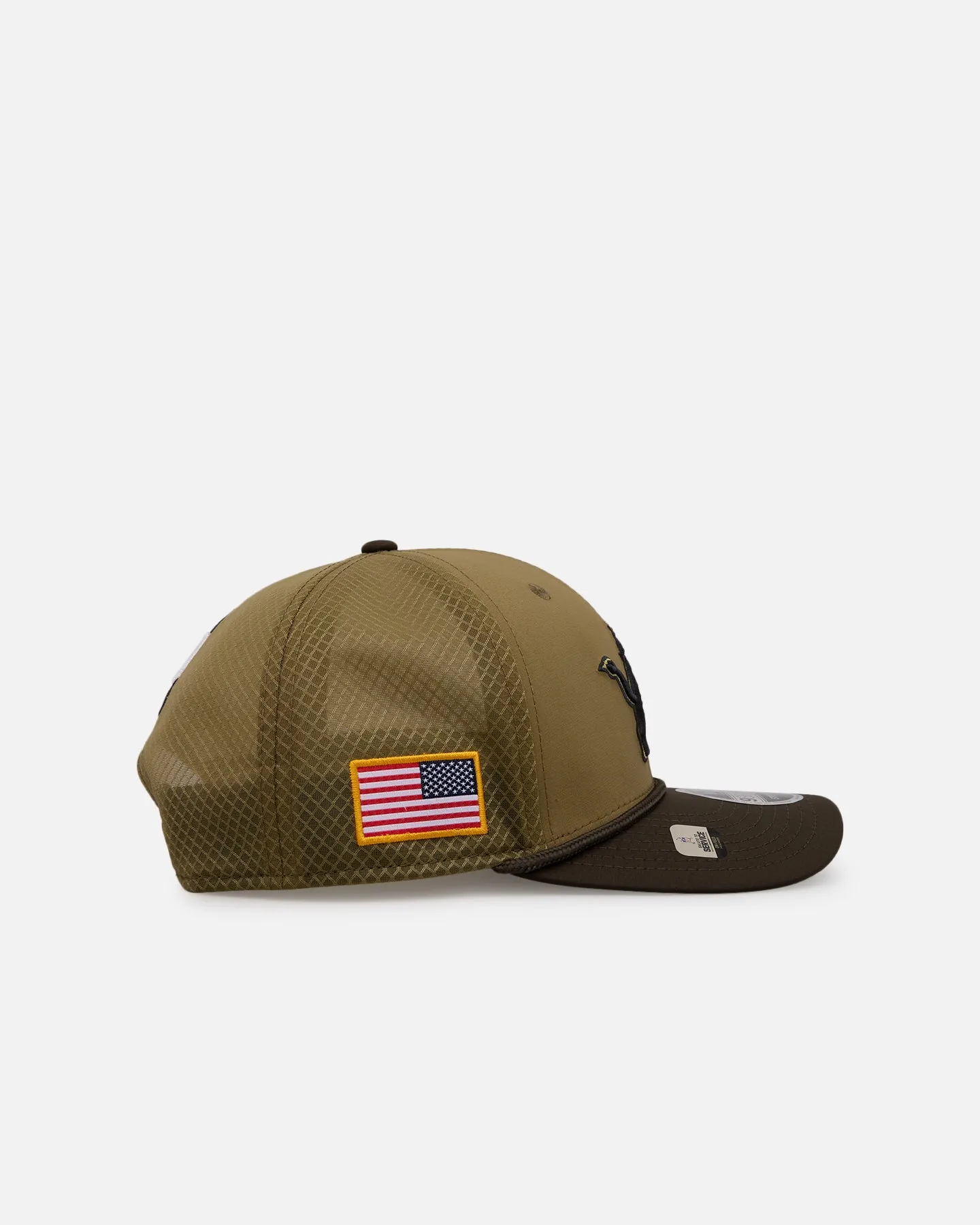 New Era Detroit Lions 'Salute' 9SEVENTY Snapback Olive sold by Culture Kings product image thumbnail 3
