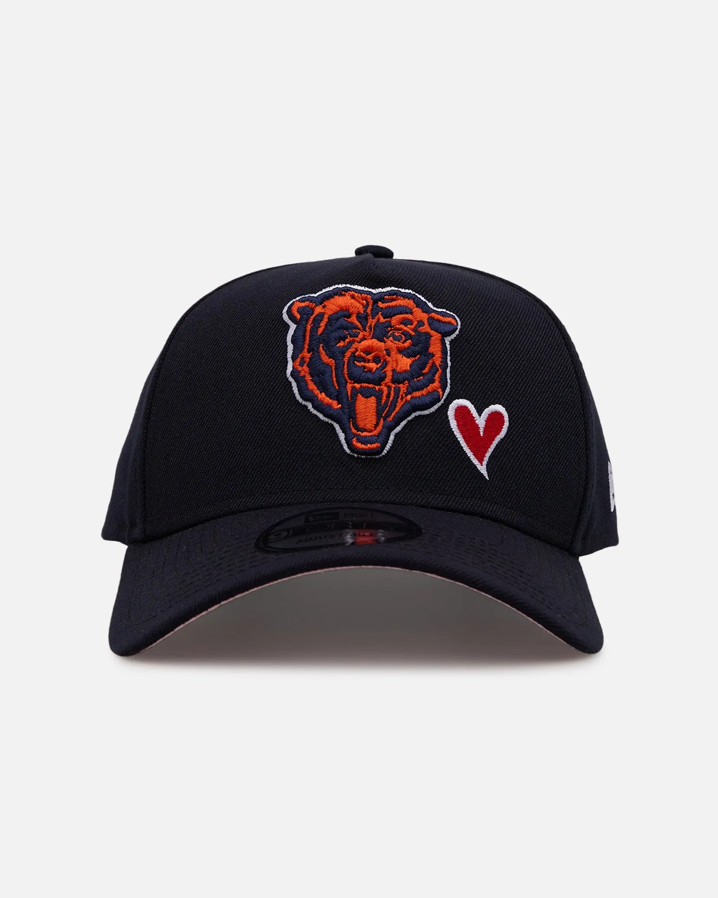 New Era Chicago Bears 'Team Color Hearts' 9FORTY A-Frame Snapback Official Team Color sold by Culture Kings