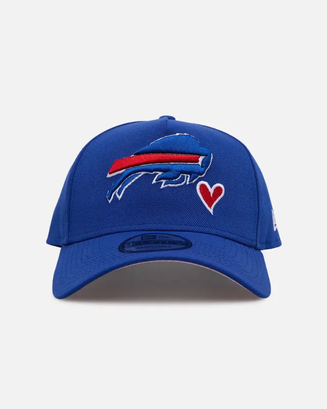New Era Buffalo Bills 'Team Color Hearts' 9FORTY A-Frame Snapback Official Team Color sold by Culture Kings