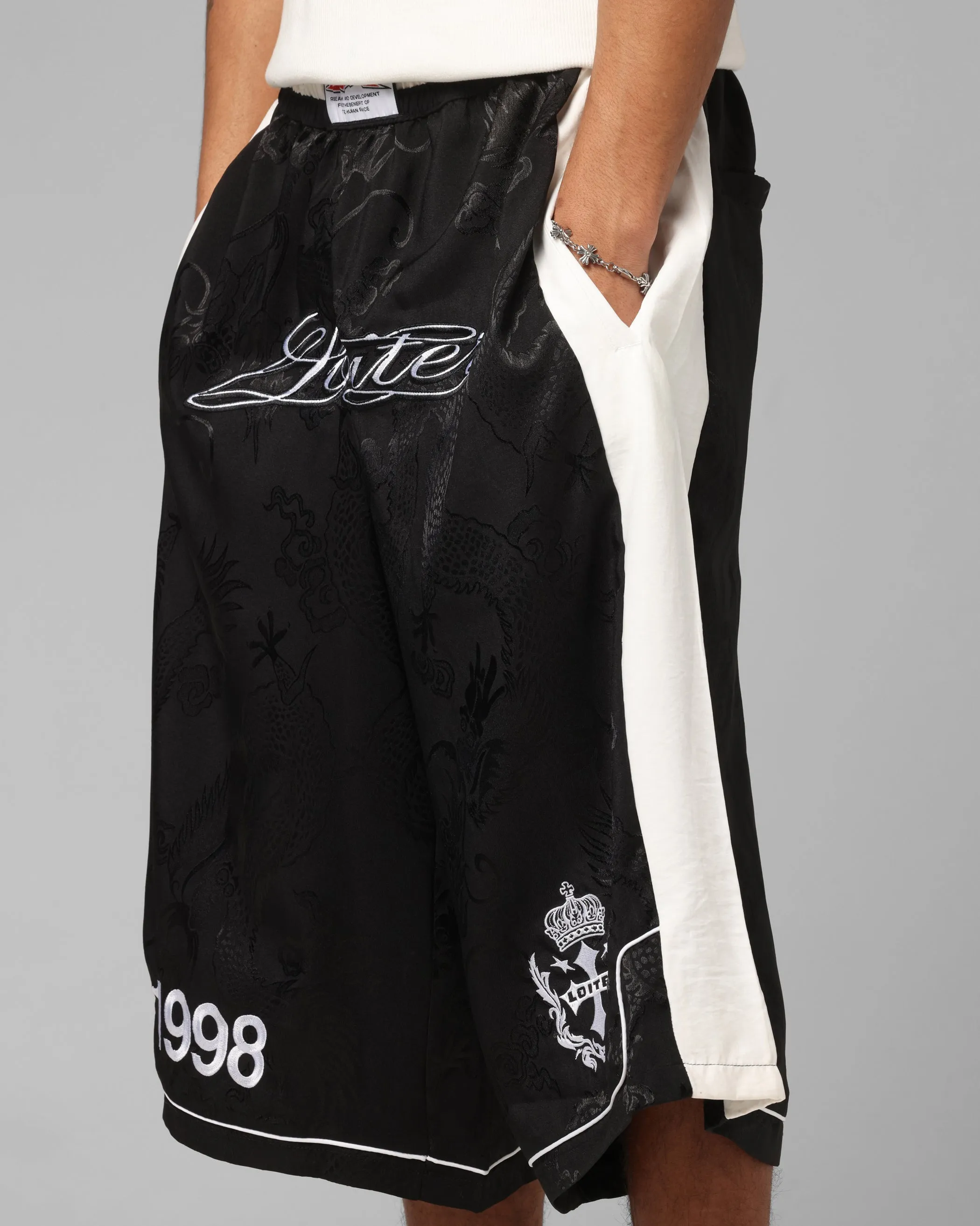 Loiter Fight Club 3 Quarter Shorts Black sold by Culture Kings product image thumbnail 3