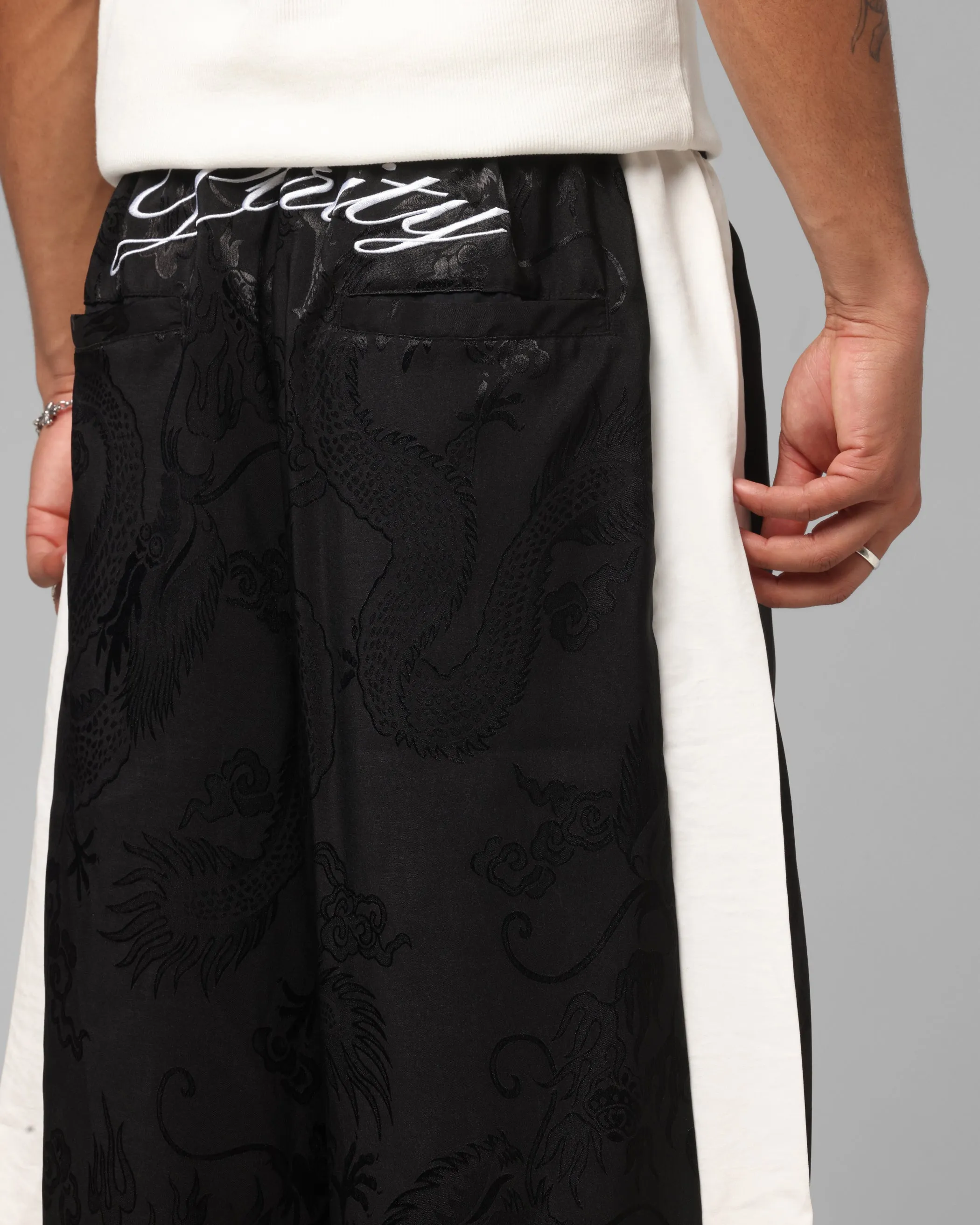 Loiter Fight Club 3 Quarter Shorts Black sold by Culture Kings product image thumbnail 4