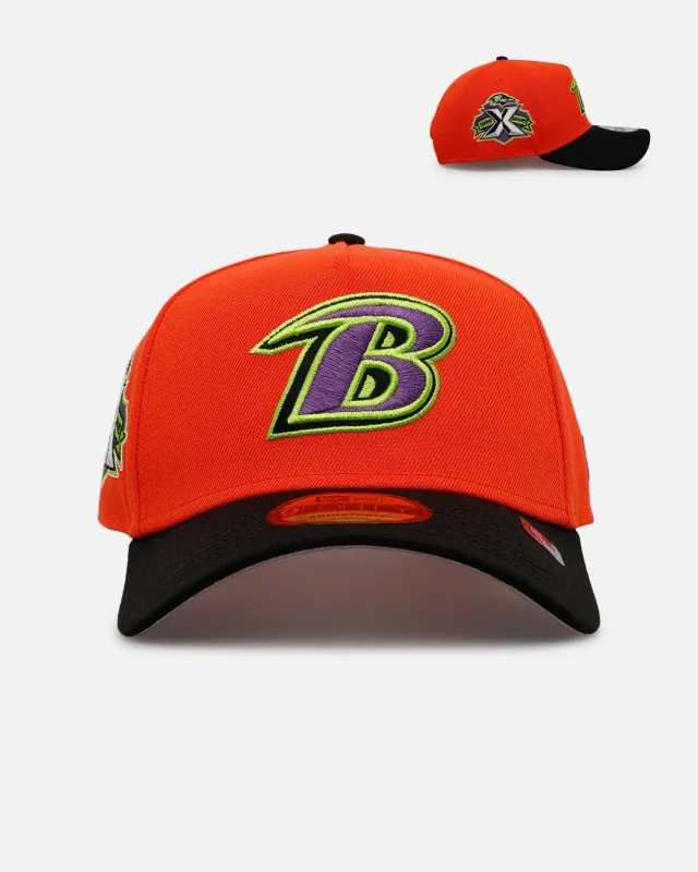 New Era Baltimore Ravens 'Halloween' 9FORTY A-Frame Snapback Orange/Black sold by Culture Kings