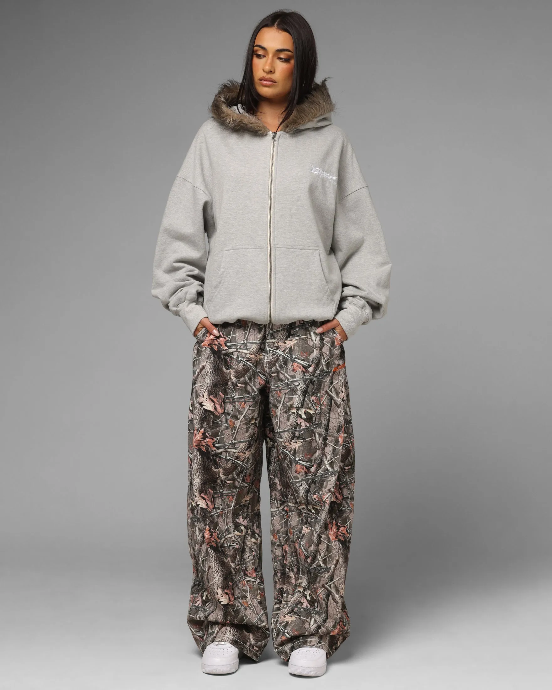 Loiter Purity Zip Hoodie Grey sold by Culture Kings product image thumbnail 3