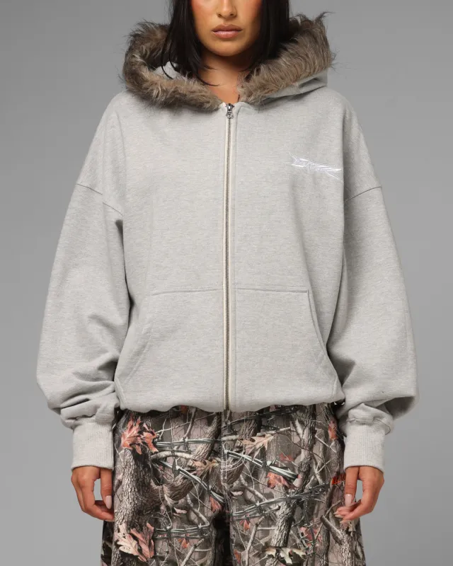 Loiter Purity Zip Hoodie Grey sold by Culture Kings