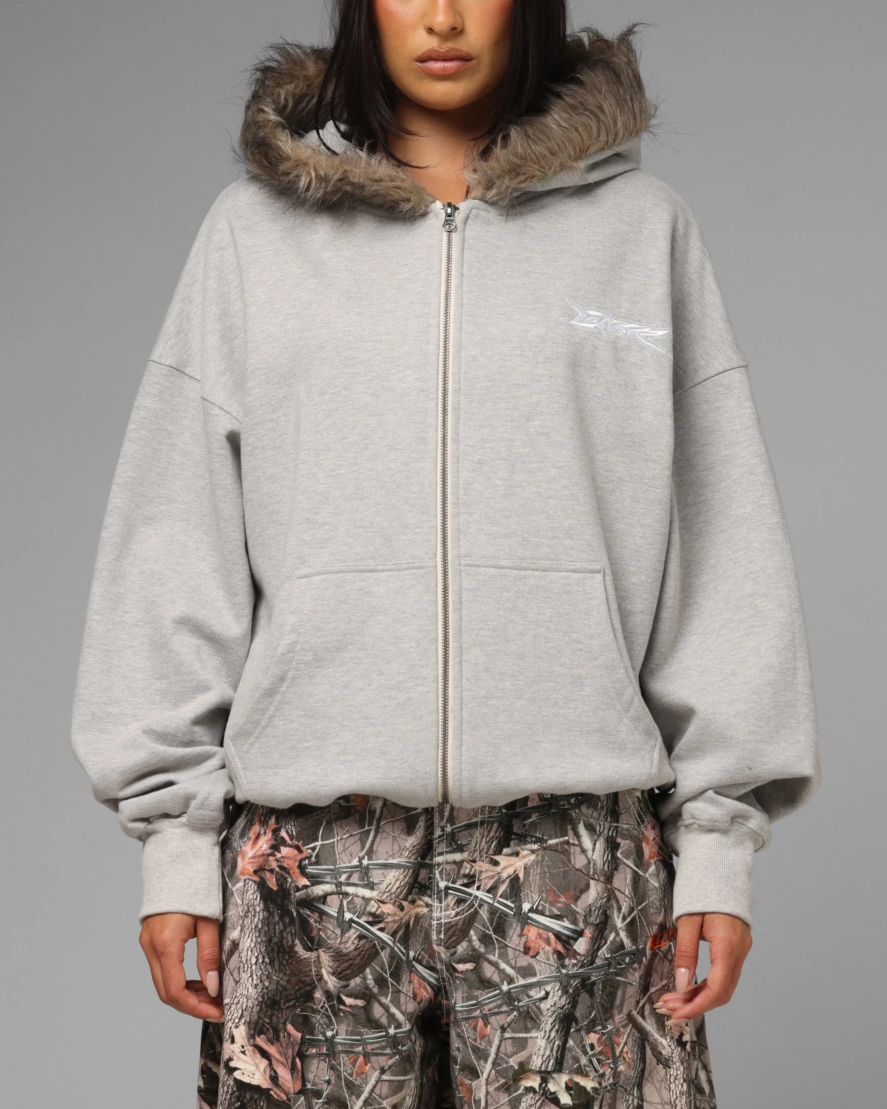 Loiter Purity Zip Hoodie Grey sold by Culture Kings