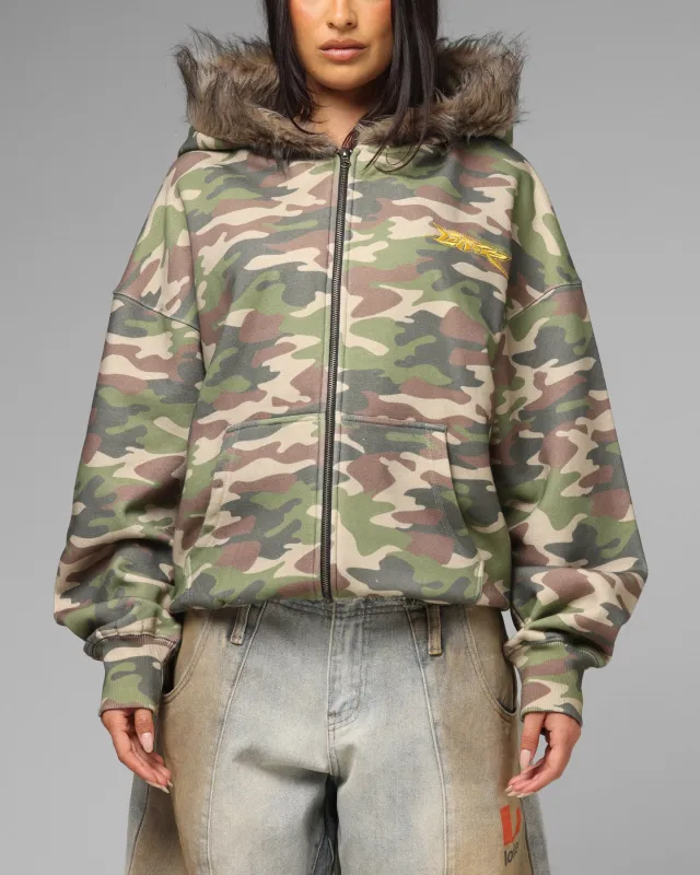 Loiter Purity Zip Hoodie Camo sold by Culture Kings