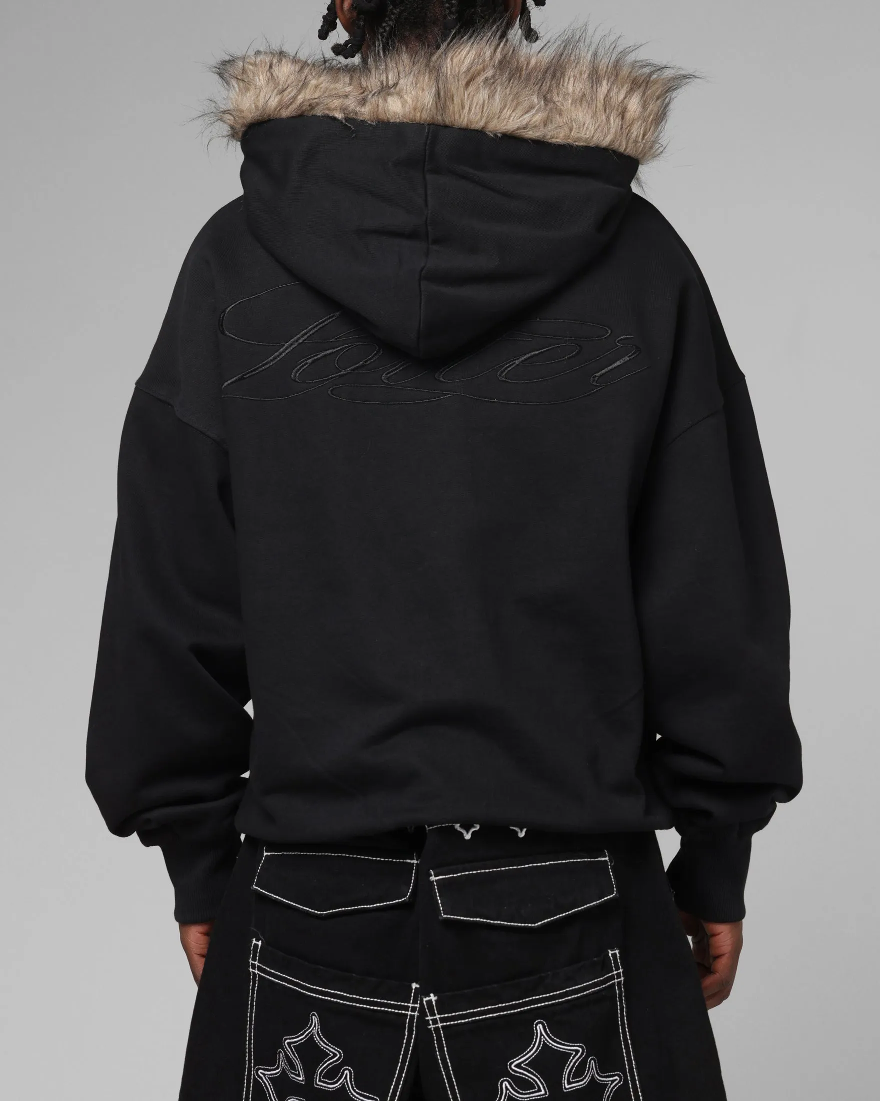 Loiter Purity Zip Hoodie Black sold by Culture Kings product image thumbnail 2