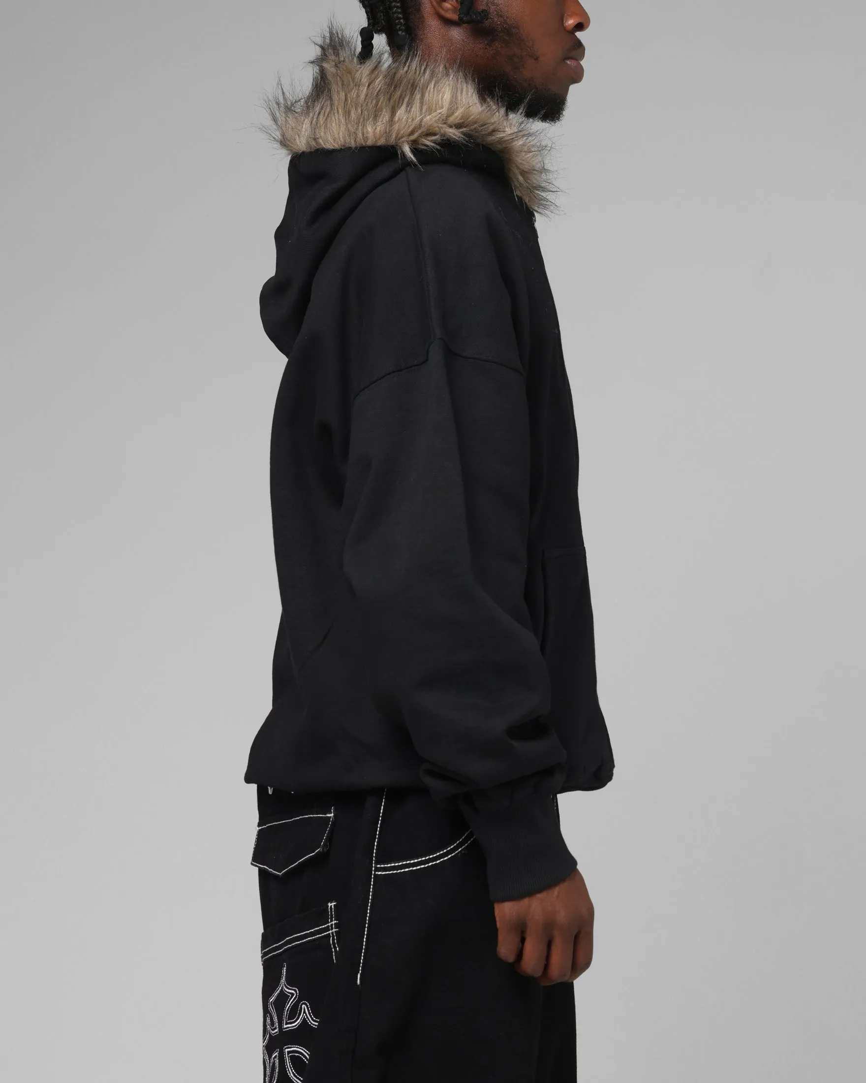 Loiter Purity Zip Hoodie Black sold by Culture Kings product image thumbnail 5