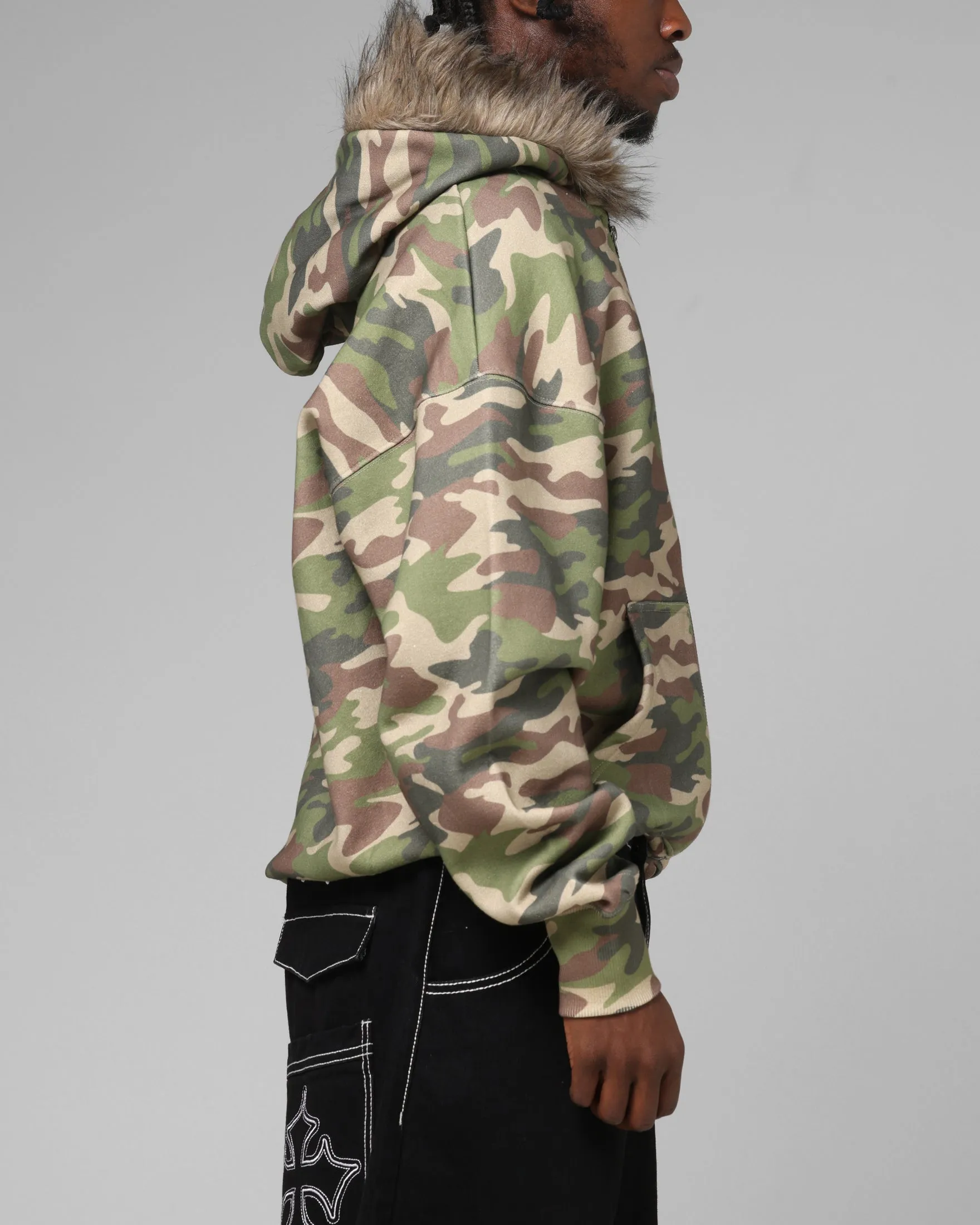 Loiter Purity Zip Hoodie Camo sold by Culture Kings product image thumbnail 5
