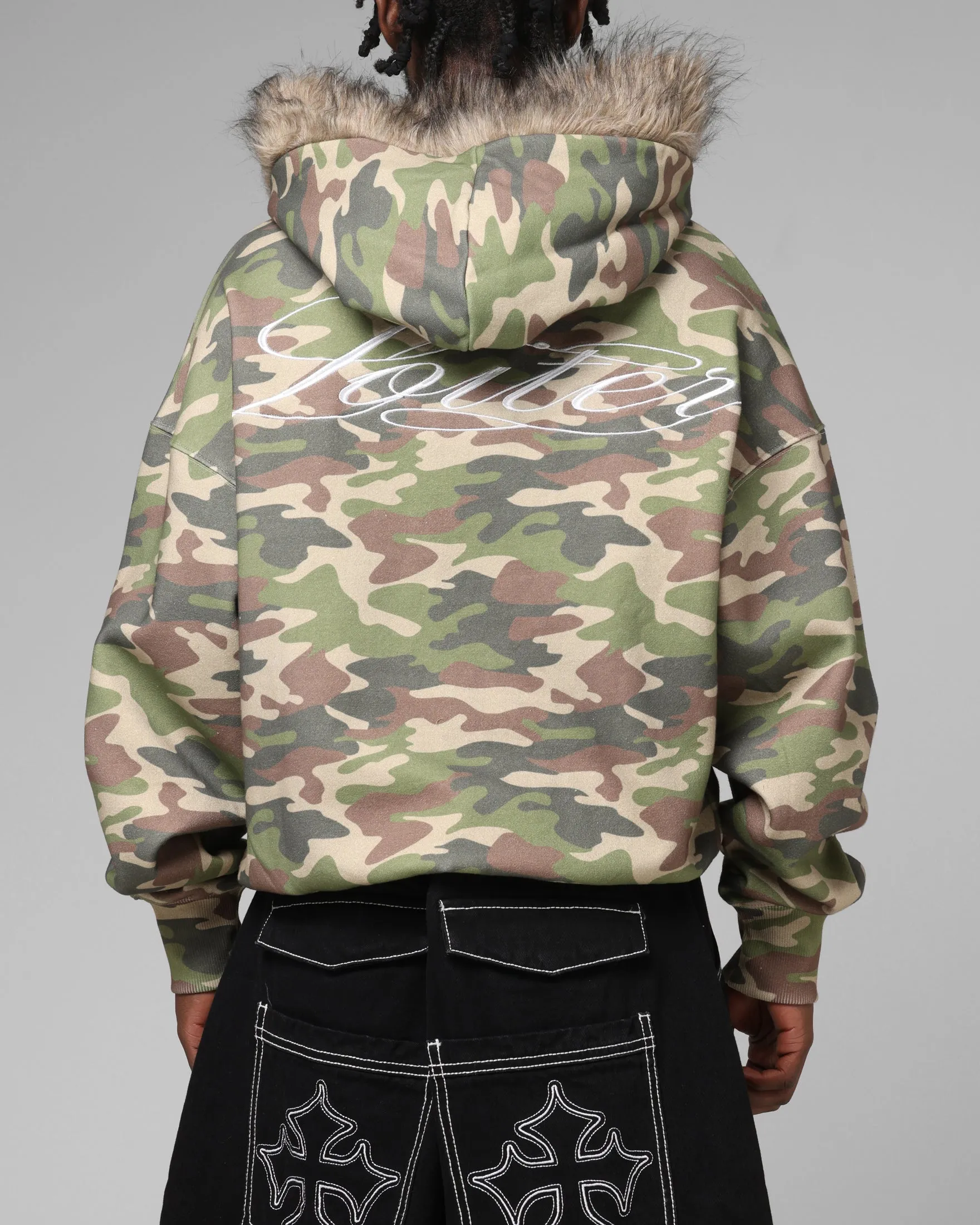 Loiter Purity Zip Hoodie Camo sold by Culture Kings product image thumbnail 2