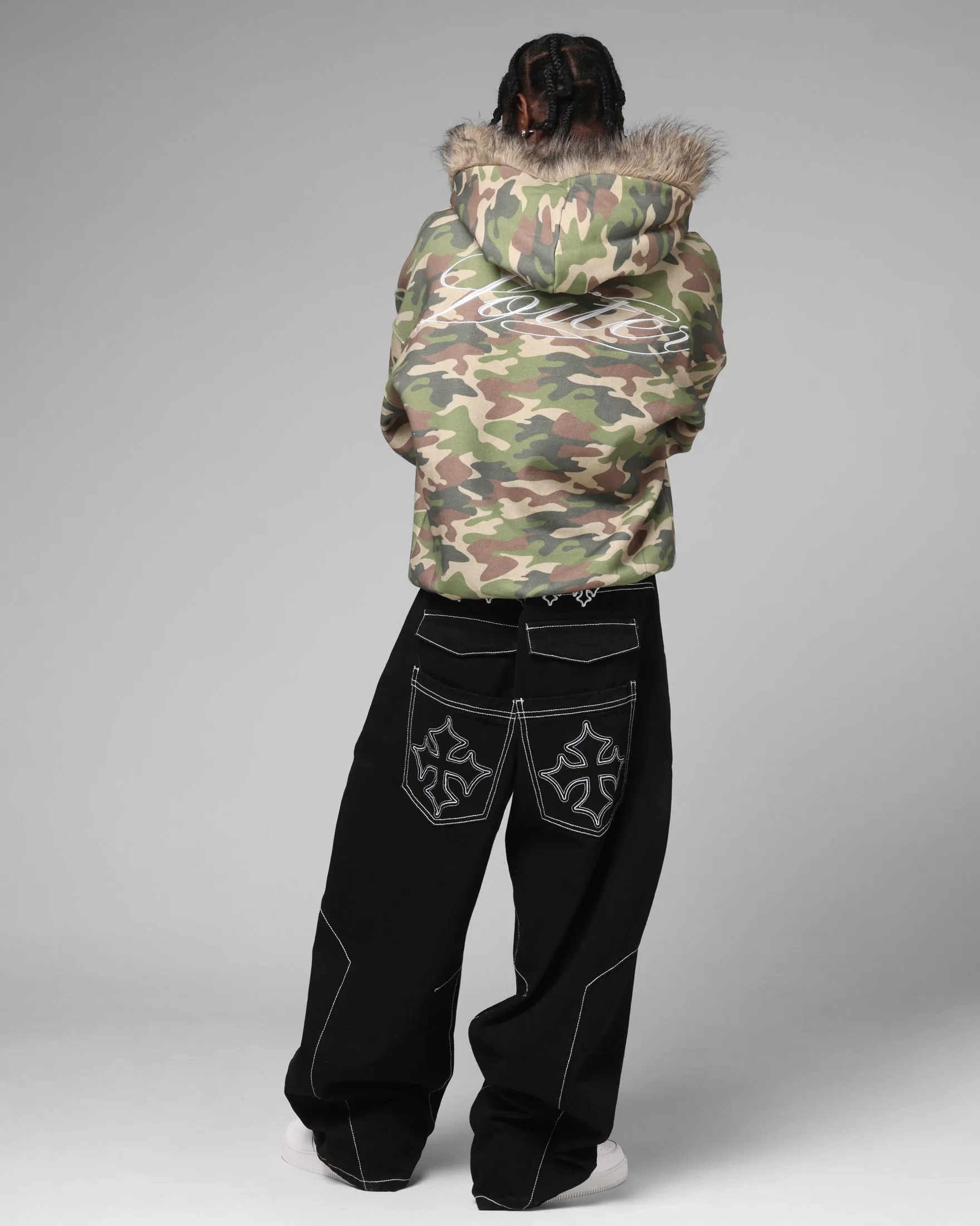 Loiter Purity Zip Hoodie Camo sold by Culture Kings product image thumbnail 3