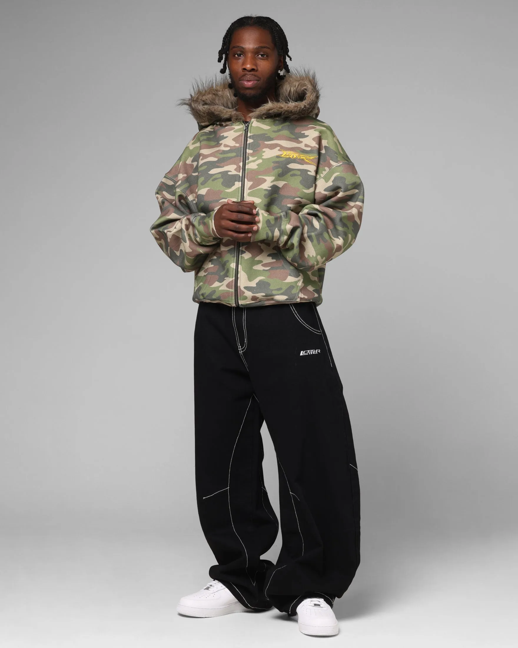 Loiter Purity Zip Hoodie Camo sold by Culture Kings product image thumbnail 4