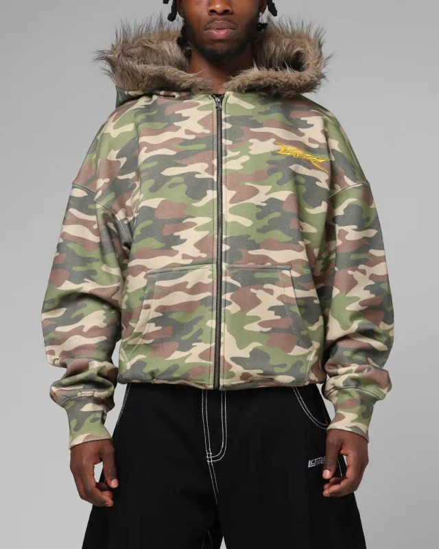 Loiter Purity Zip Hoodie Camo sold by Culture Kings