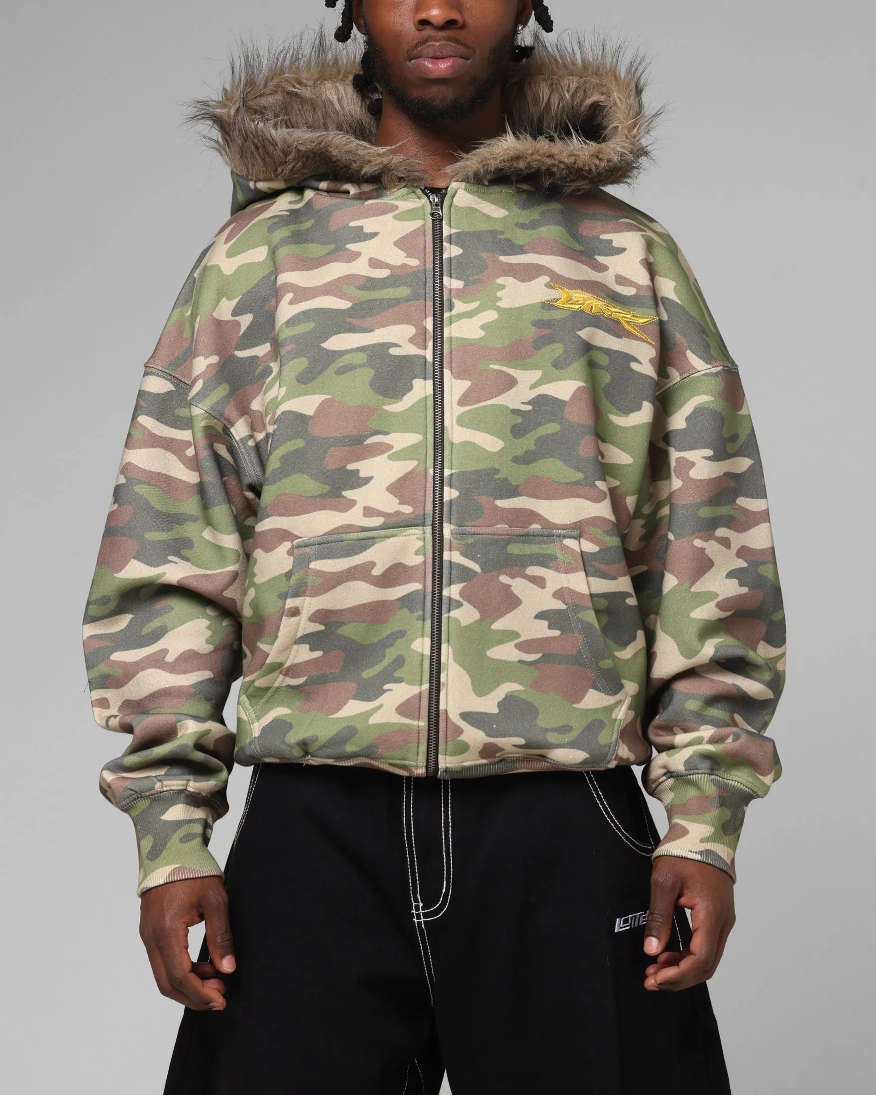 Loiter Purity Zip Hoodie Camo sold by Culture Kings