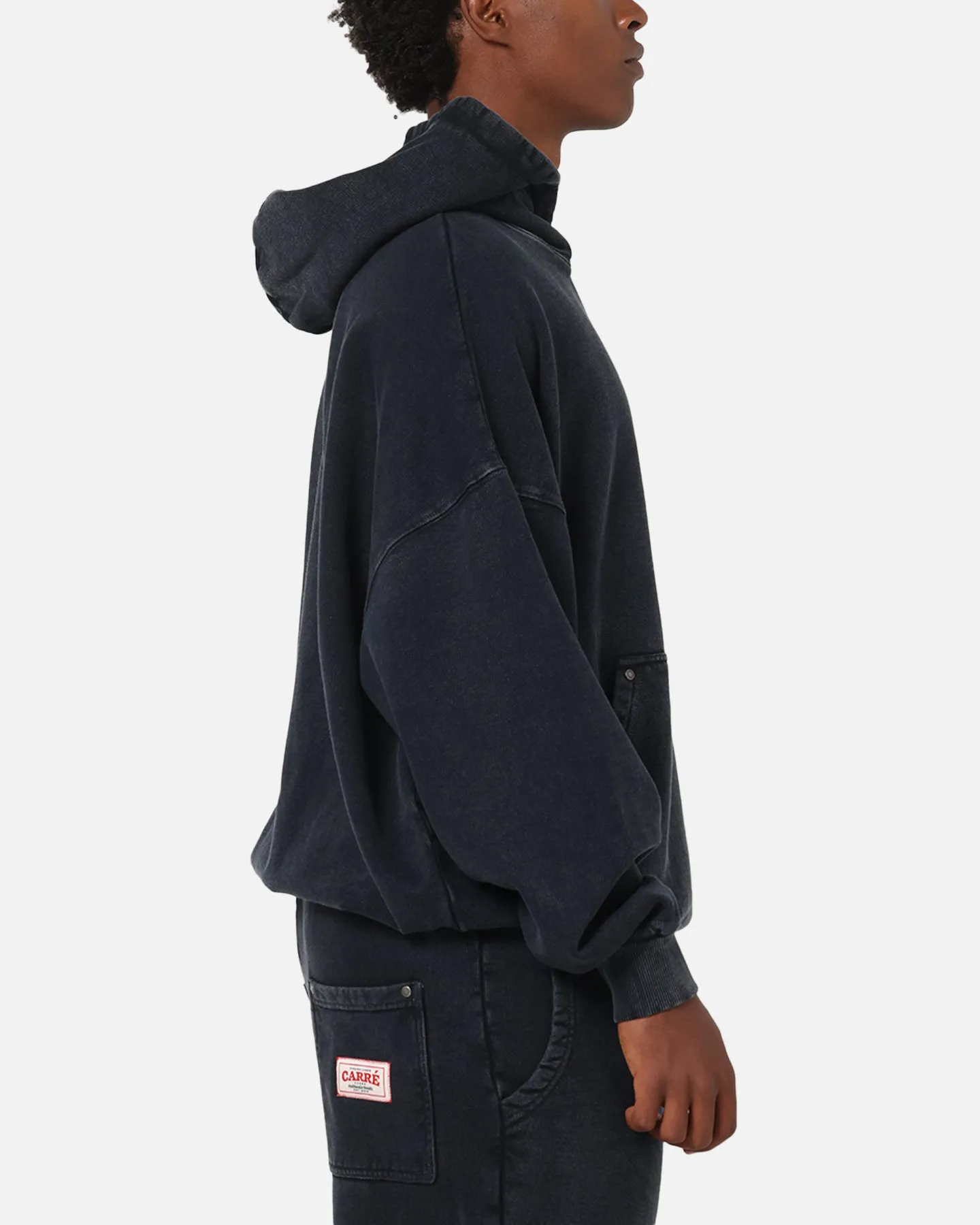 Carre Rivet Hoodie Charcoal sold by Culture Kings product image thumbnail 4