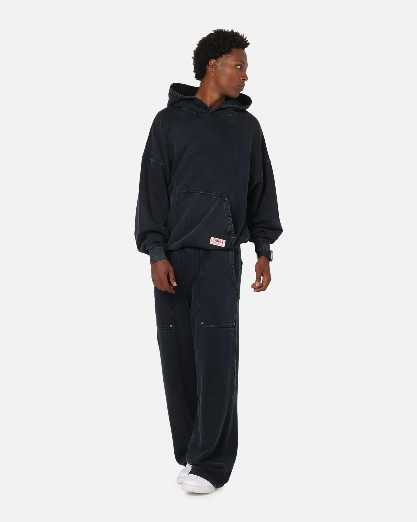 Carre Rivet Hoodie Charcoal sold by Culture Kings product image thumbnail 2