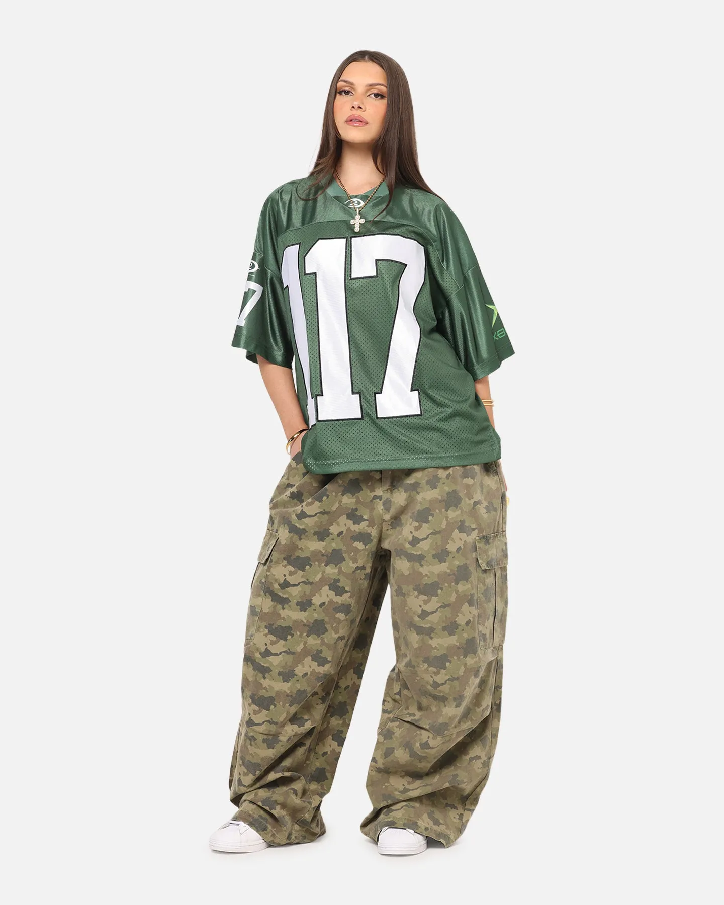 73Studio X Halo 2 Spartan 117 Football Jersey Forest Green sold by Culture Kings product image thumbnail 3