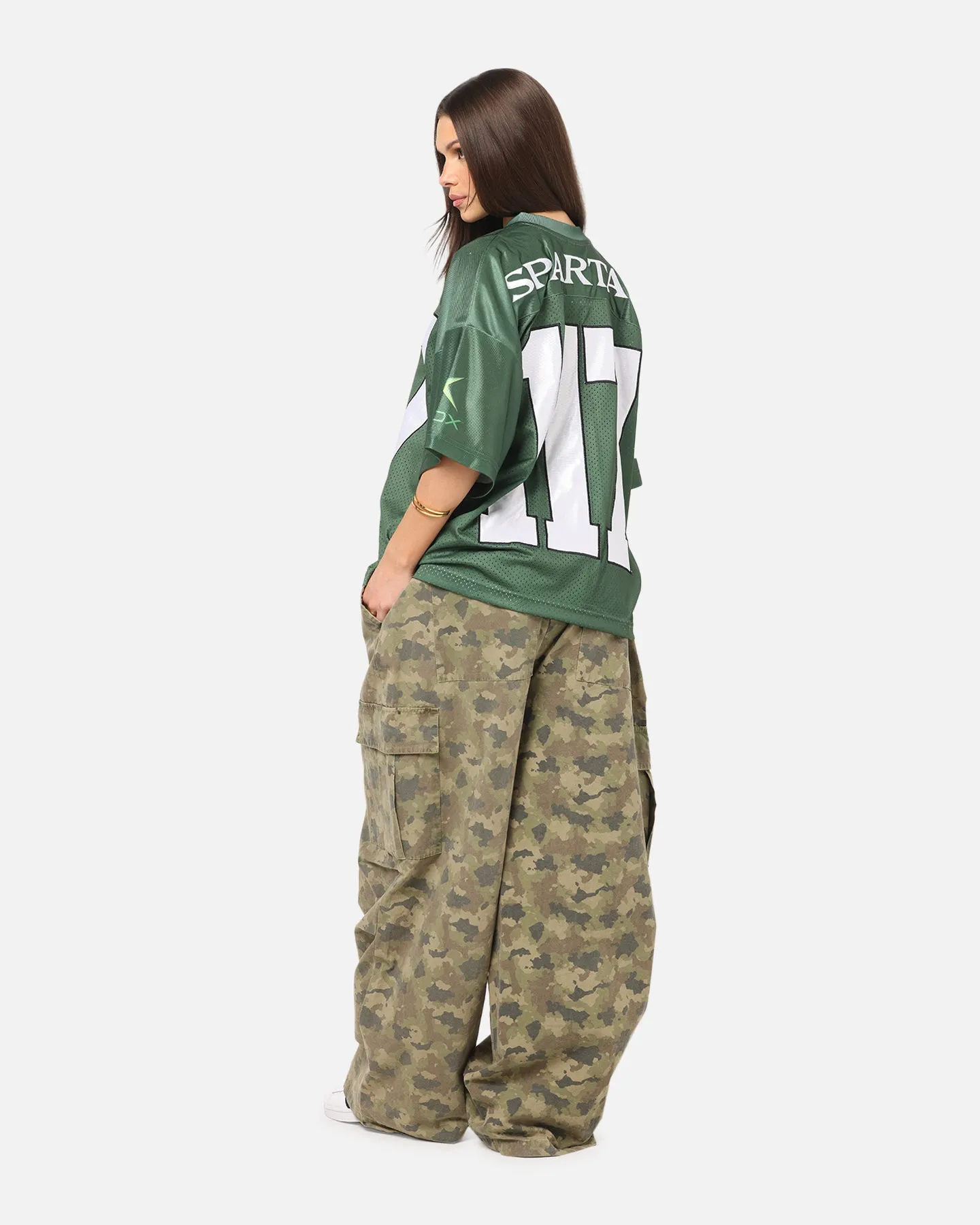 73Studio X Halo 2 Spartan 117 Football Jersey Forest Green sold by Culture Kings product image thumbnail 4