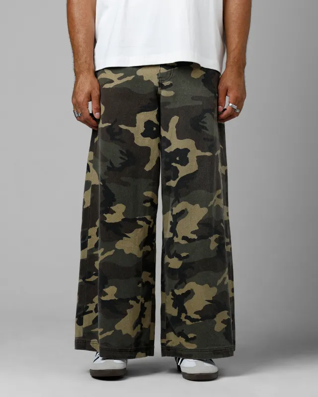 Loiter Skate Jeans Washed Camo sold by Culture Kings