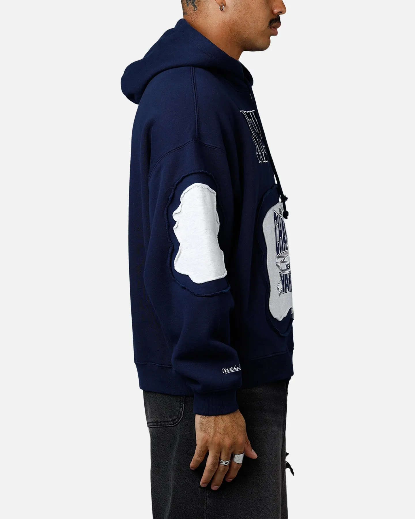 Mitchell & Ness New York Yankees C&S Hoodie Navy sold by Culture Kings product image thumbnail 4