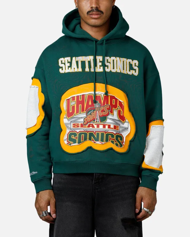 Mitchell & Ness Seattle Supersonics C&S Hoodie Official Team Color sold by Culture Kings