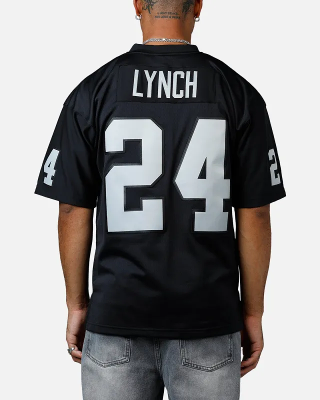 Mitchell & Ness Oakland Raiders Marshawn Lynch #24 2017 Home Jersey Black sold by Culture Kings