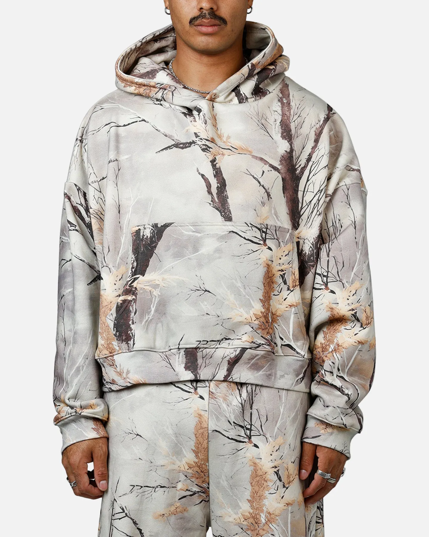 MNML Gradient Pullover Hoodie Snow Camo sold by Culture Kings