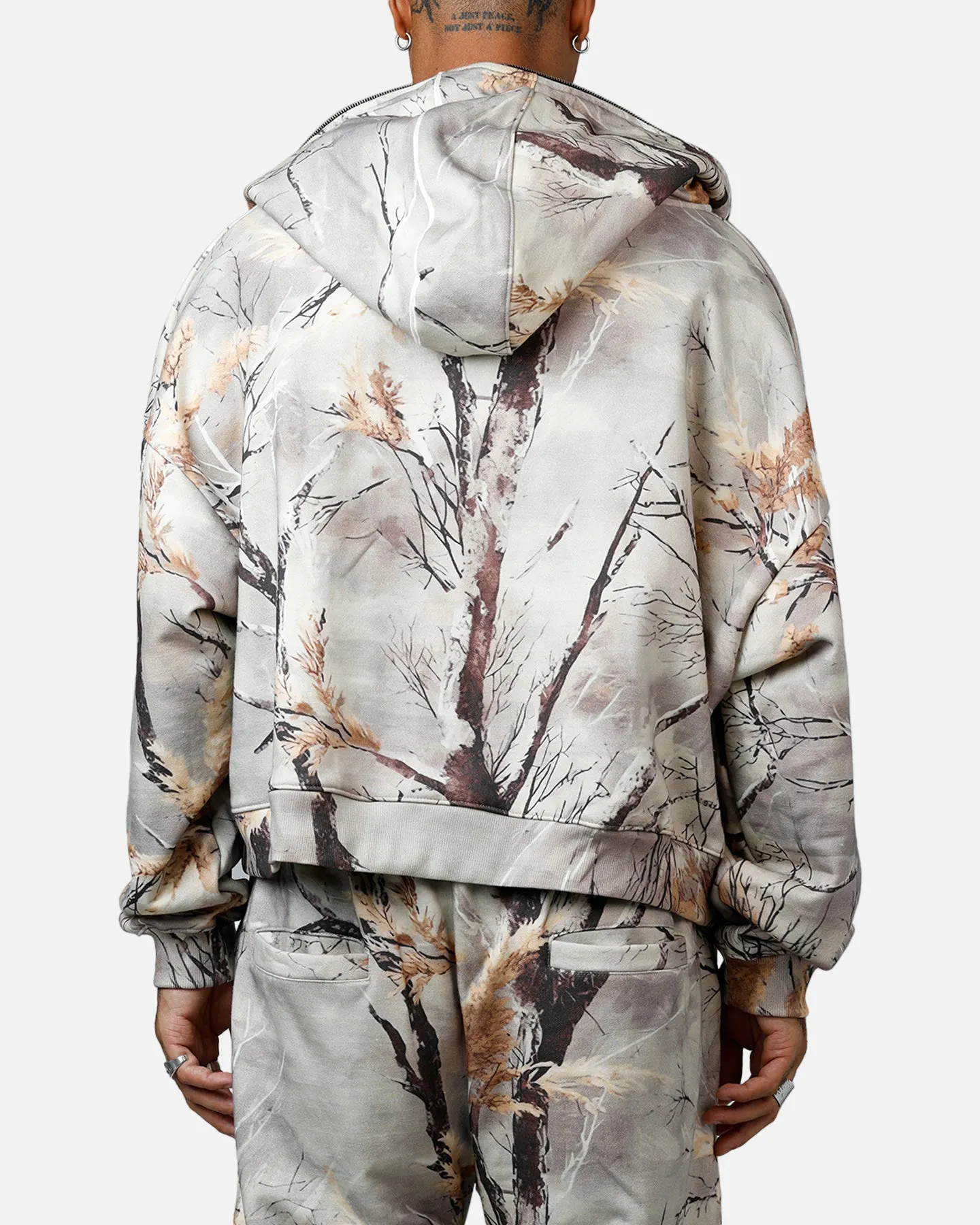 MNML Full Zip Hoodie Snow Camo sold by Culture Kings product image thumbnail 2
