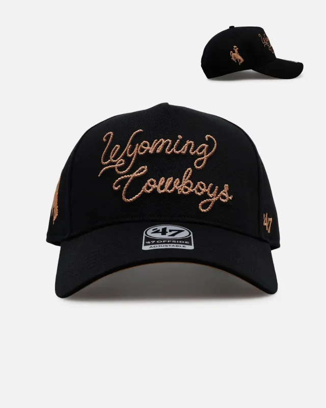 47 Brand Wyoming Cowboys 'Round Em Up' '47 Offside Snapback Black sold by Culture Kings