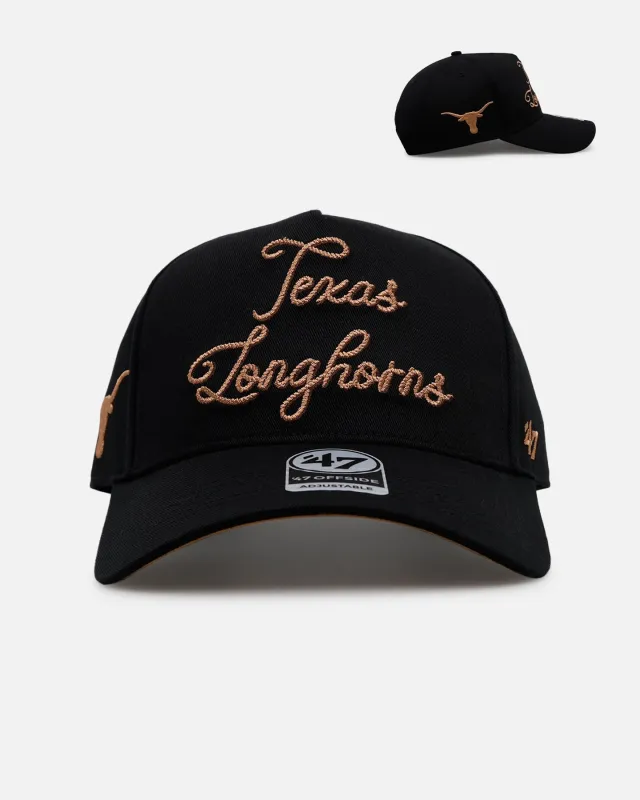 47 Brand Texas Longhorns 'Round Em Up' '47 Offside Snapback Black sold by Culture Kings