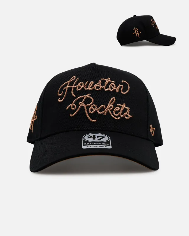 47 Brand Houston Rockets 'Round Em Up' '47 Offside Snapback Black sold by Culture Kings
