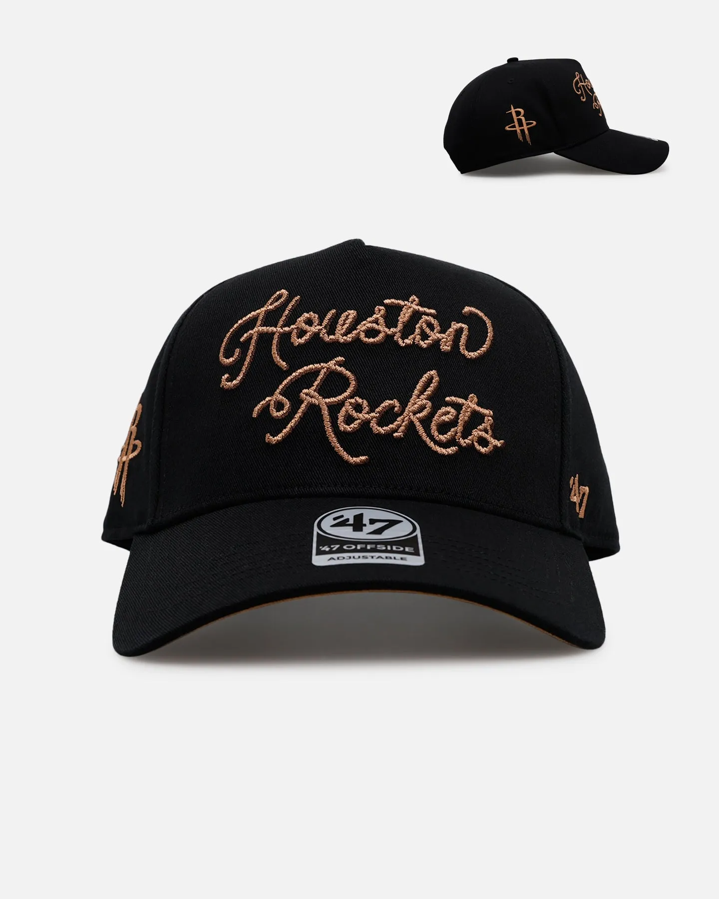 47 Brand Houston Rockets 'Round Em Up' '47 Offside Snapback Black sold by Culture Kings