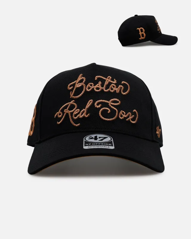 47 Brand Boston Red Sox 'Round Em Up' '47 Offside Snapback Black sold by Culture Kings