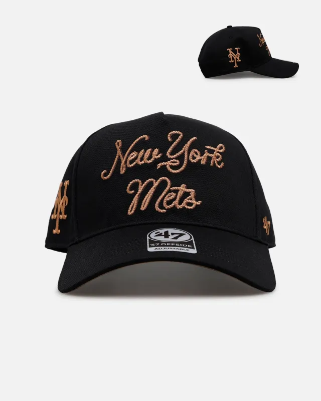 47 Brand New York Mets 'Round Em Up' '47 Offside Snapback Black sold by Culture Kings