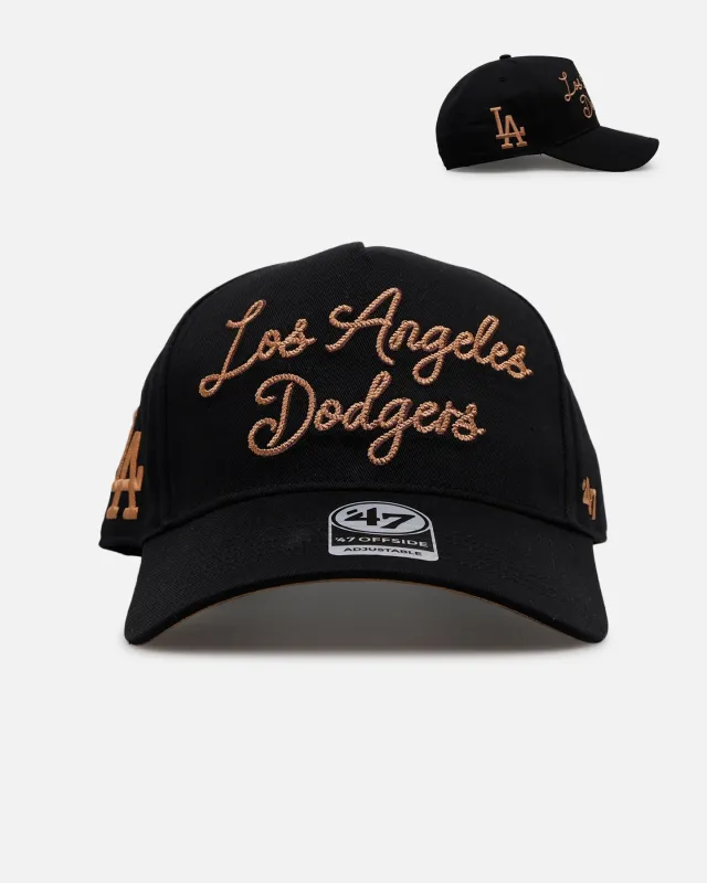 47 Brand Los Angeles Dodgers 'Round Em Up' '47 Offside Snapback Black sold by Culture Kings