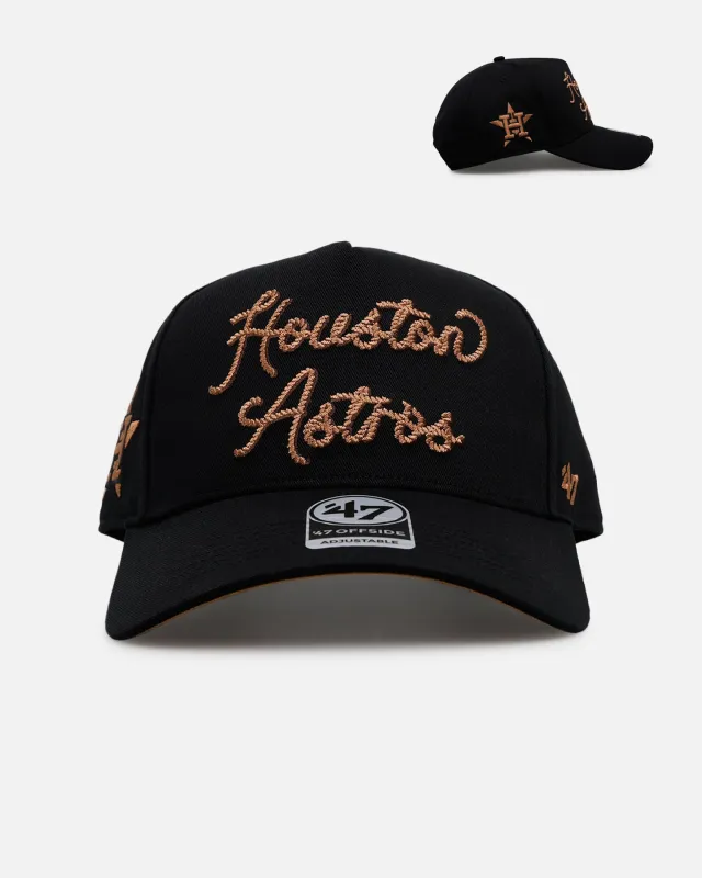 47 Brand Houston Astros 'Round Em Up' '47 Offside Snapback Black sold by Culture Kings