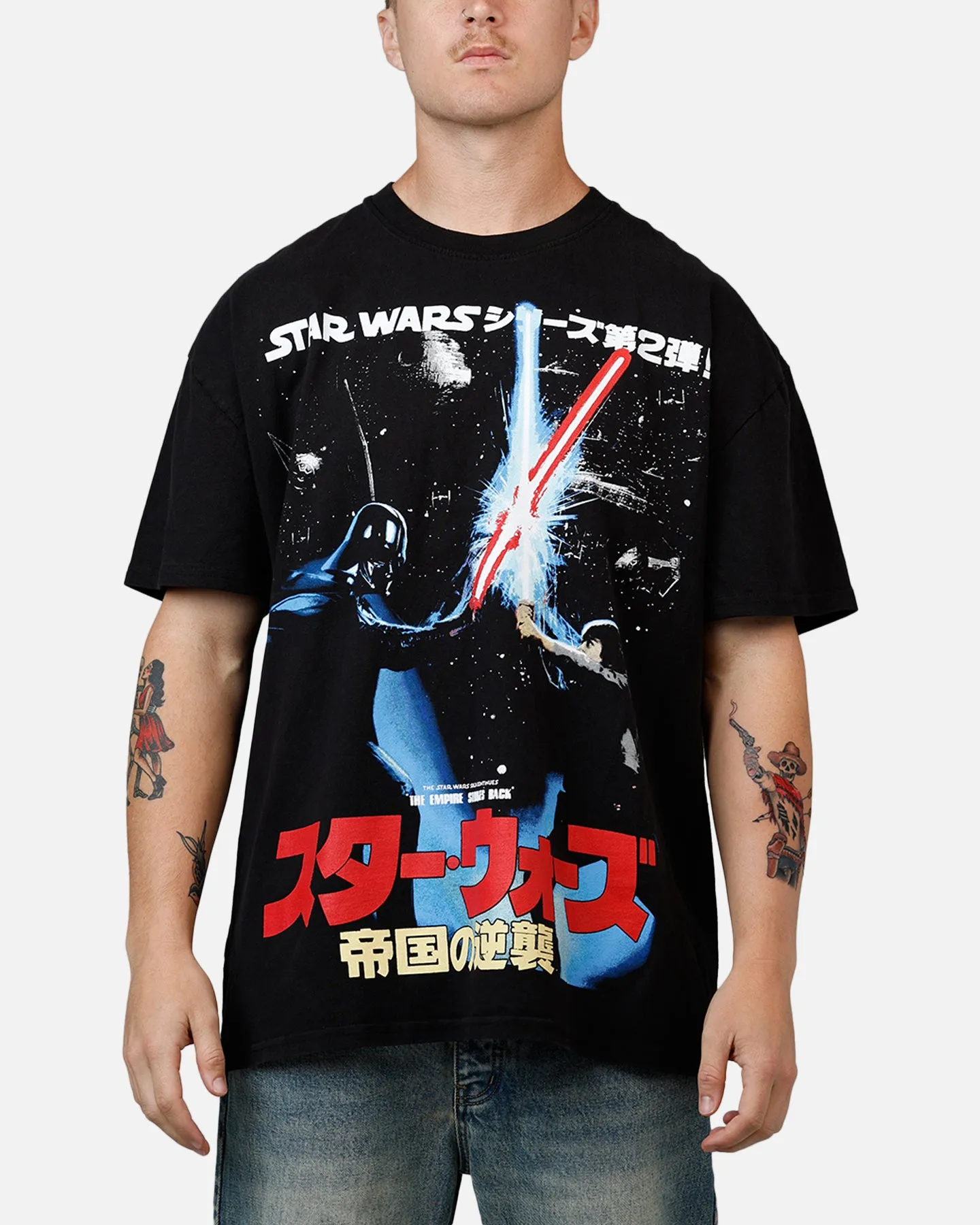 73Studio Star Wars Japan '09 Empire Strikes Back T-Shirt Black sold by Culture Kings