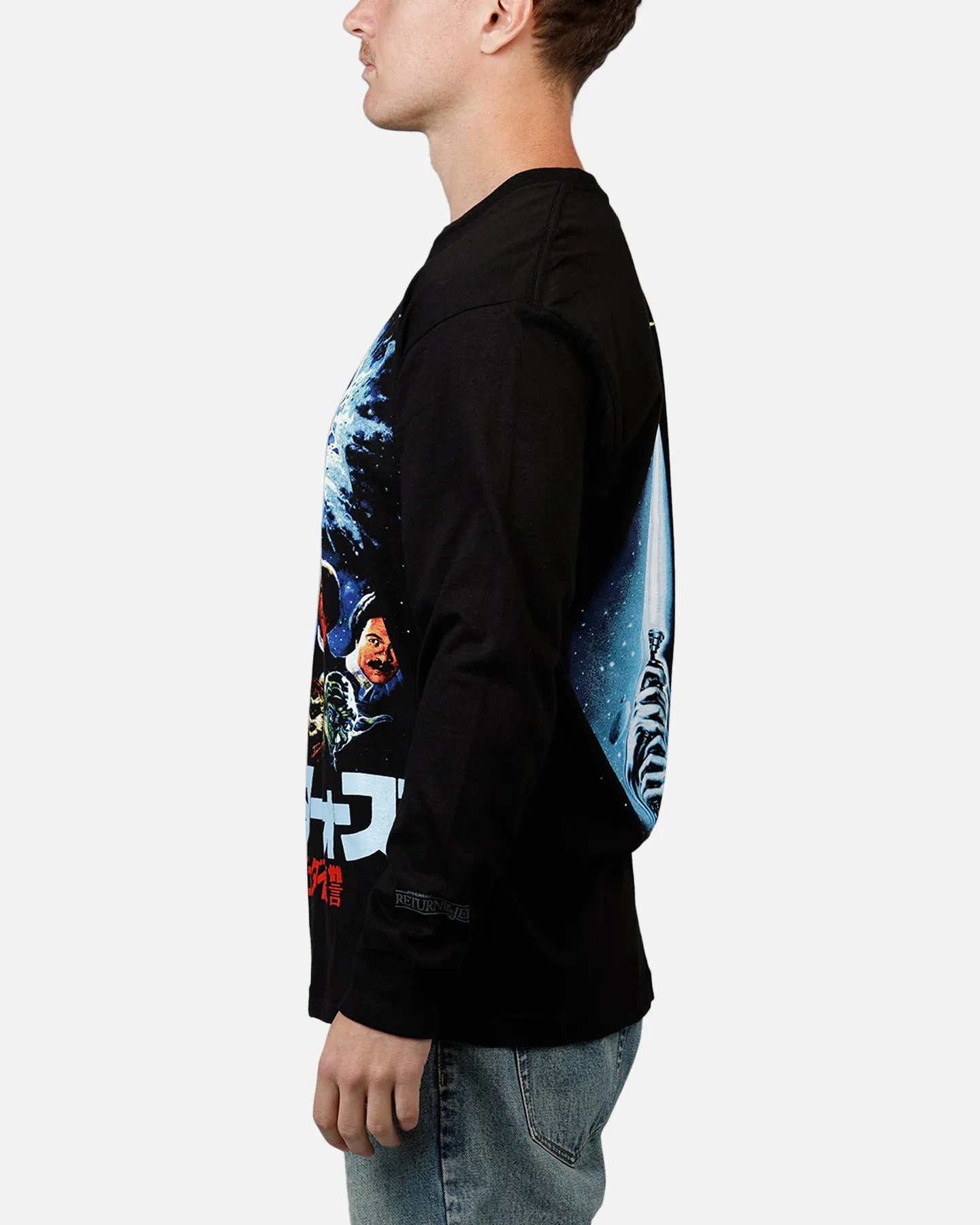 73Studio Star Wars Japan '05 Return Of The Jedi Long Sleeve T-Shirt Black sold by Culture Kings product image thumbnail 5