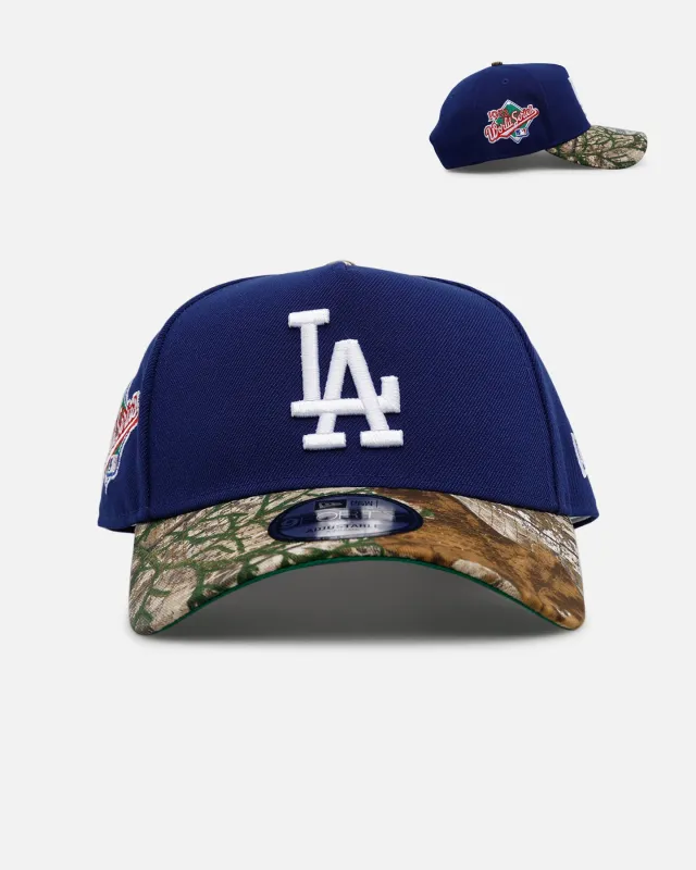 New Era Los Angeles Dodgers 'Realtree Visor' 9FORTY A-Frame Snapback Official Team Color sold by Culture Kings