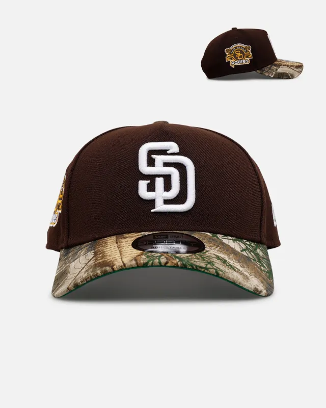 New Era San Diego Padres 'Realtree Visor' 9FORTY A-Frame Snapback Official Team Color sold by Culture Kings