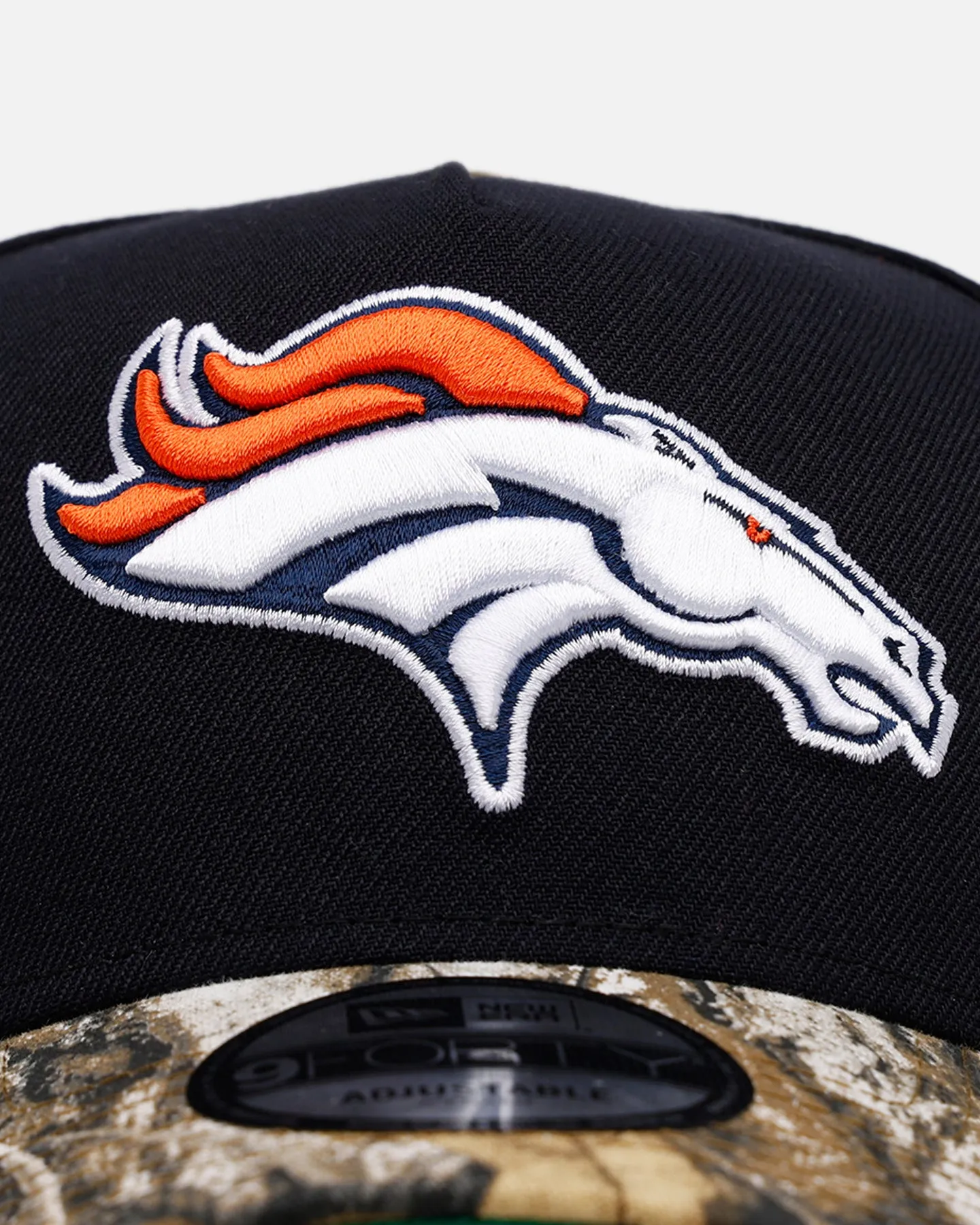 New Era Denver Broncos 'Realtree Visor' 9FORTY A-Frame Snapback Official Team Color sold by Culture Kings product image thumbnail 5
