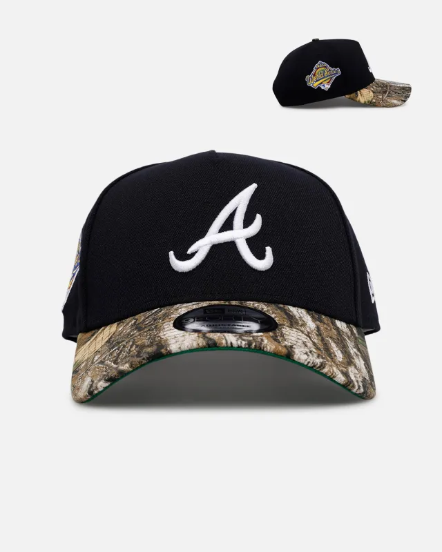 New Era Atlanta Braves 'Realtree Visor' 9FORTY A-Frame Snapback Official Team Color sold by Culture Kings