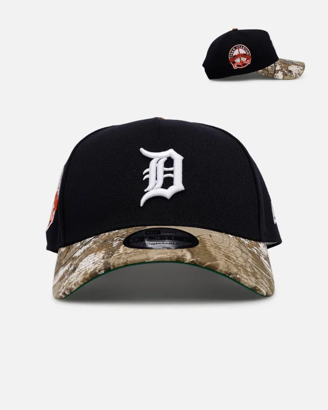 New Era Detroit Tigers 'Realtree Visor' 9FORTY A-Frame Snapback Official Team Color sold by Culture Kings